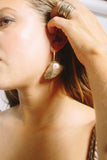 Hand-Sculpted Stacked Bronze or Sterling Silver Rings