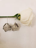 Hand-sculpted Sterling Silver Rose Petal